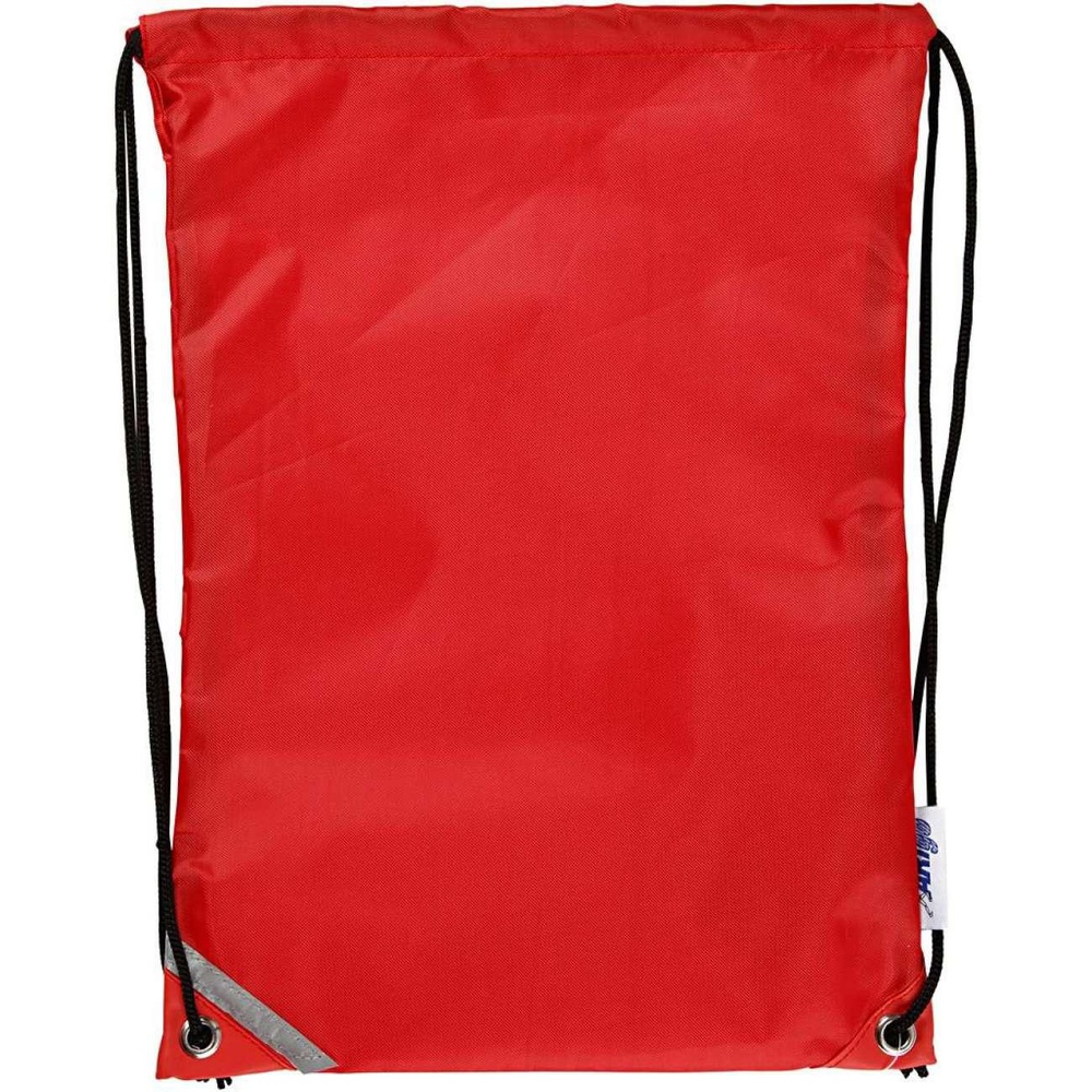 Drawstring Dori Bag Waterproof Material / Laptop Backpack (Can Carry 17 inch Laptop) – Red