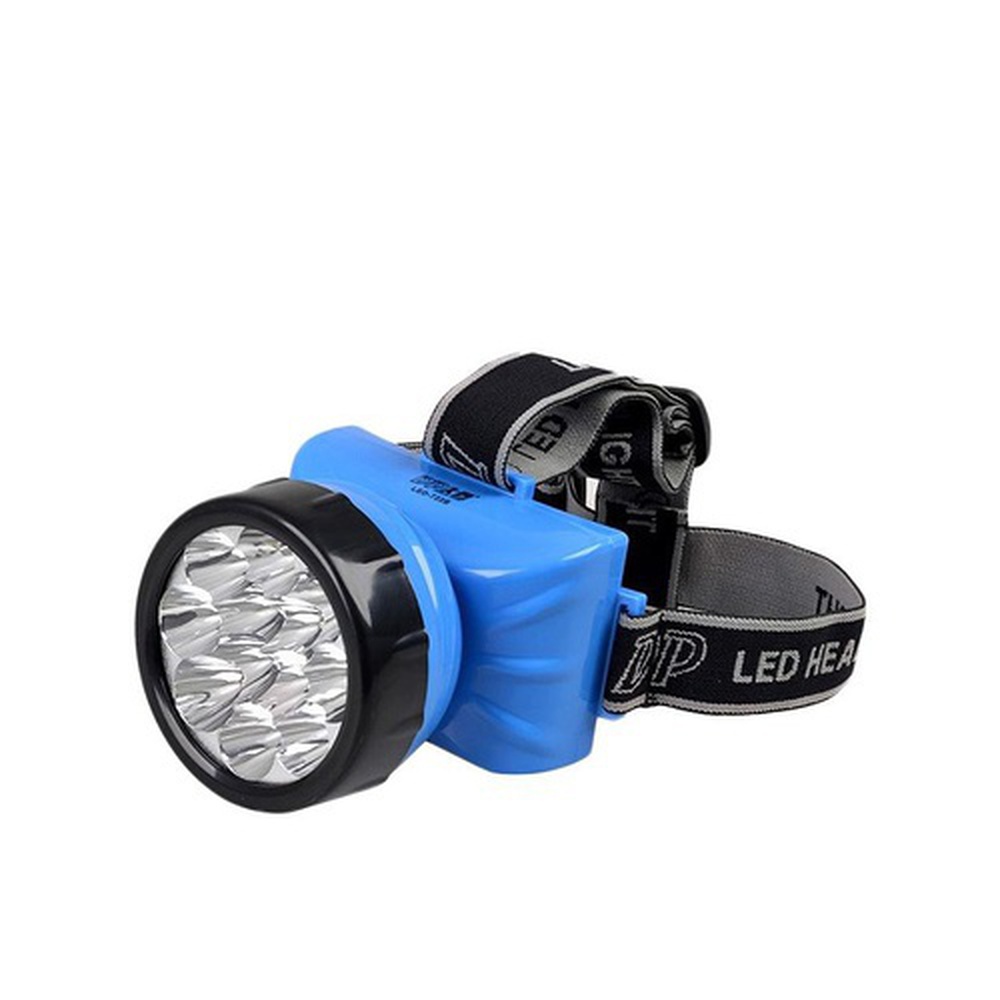 Rechargeable LED Headlight Torch - 1W - LED-722B - Blue