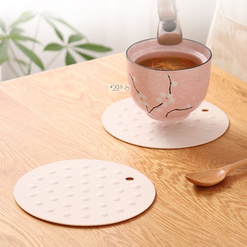 Silicon Tea cup mat Beautiful designs - 1 piece