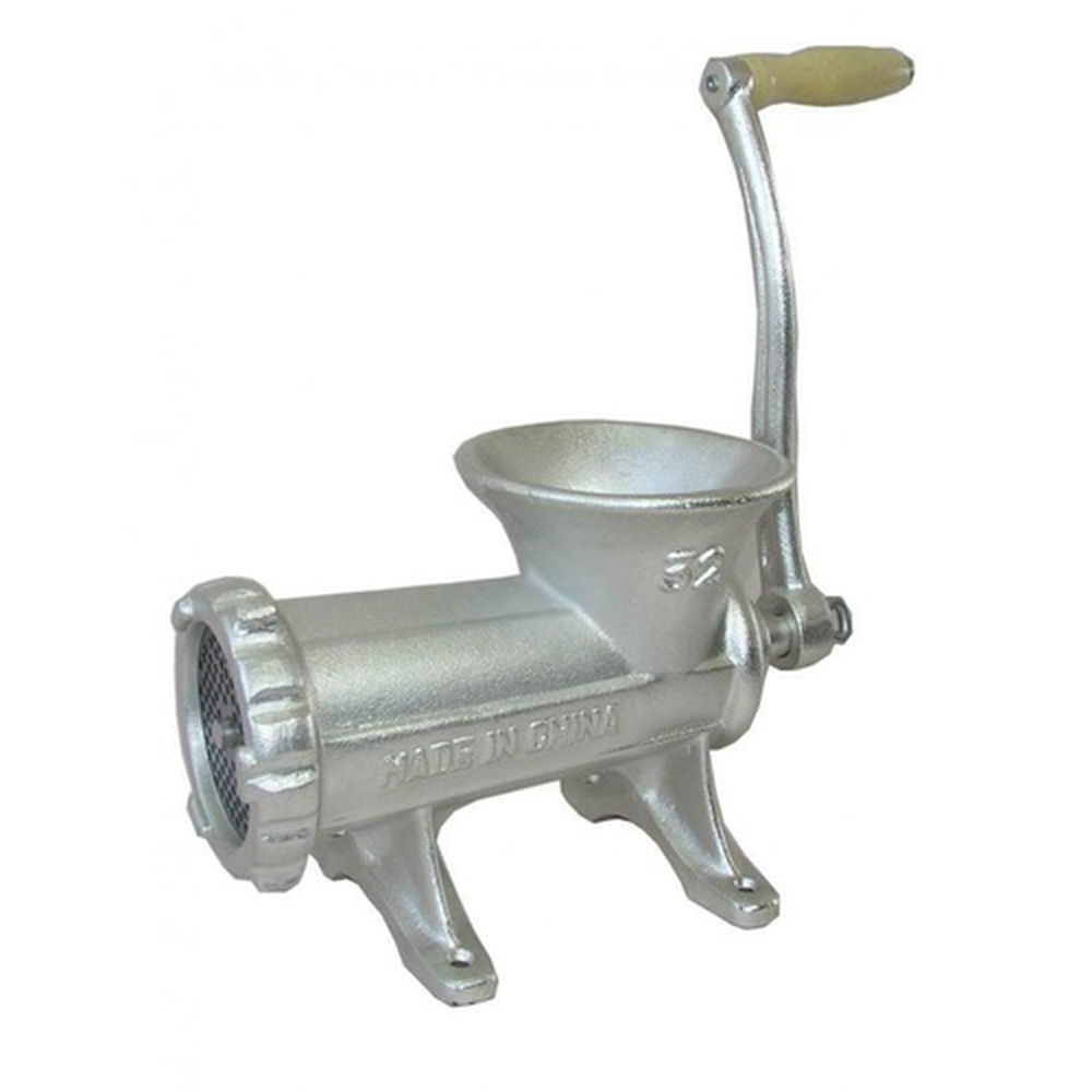 Handheld Meat Mincing Mill – Silver