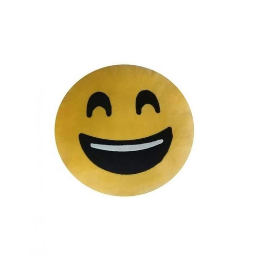 Smile Emoji Cushion – Yellow