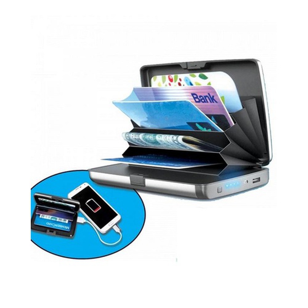 E- Charge Wallet That Can Charge Your Smartphone Too!