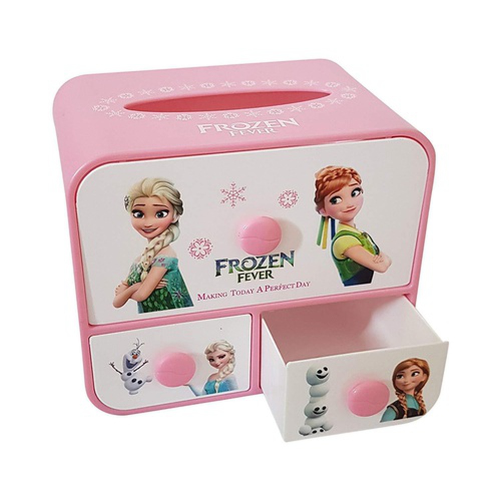 Frozen Tissue Paper Box with Drawers