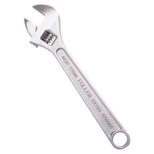 Single Sided Adjustable Wrench / Spanner - Silver