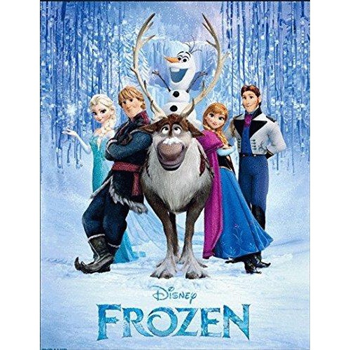Frozen Themed 3D Poster – 30×40 cm