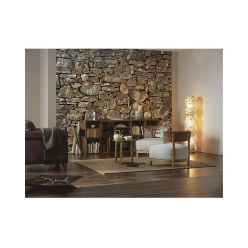 Pack of 6 – 3D Rustic Stacked Stones Wall Sticker