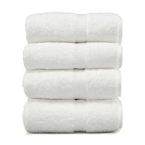 Pack of 4 – Bath Towels – White