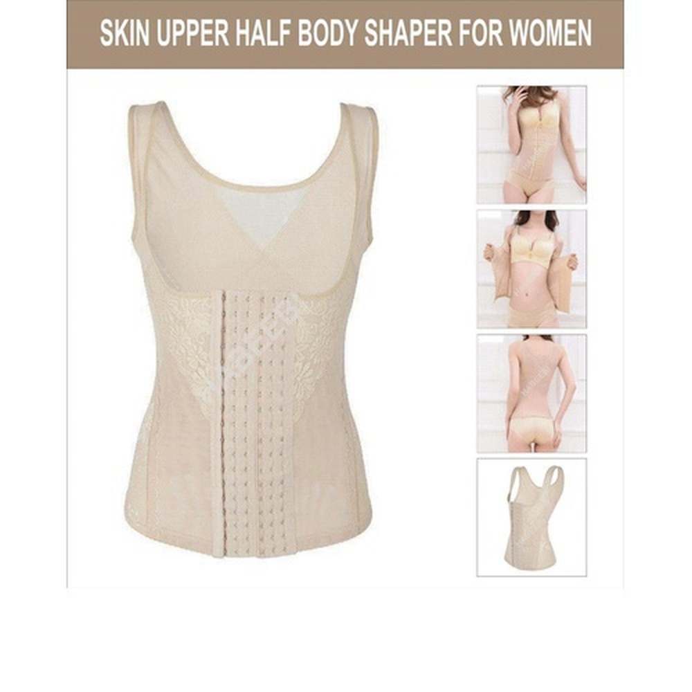 Seamless Waist Skin Upper Half Body Shaper For Women