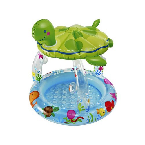 Sea Turtle Shade Baby Pool ( 40" x 42" )