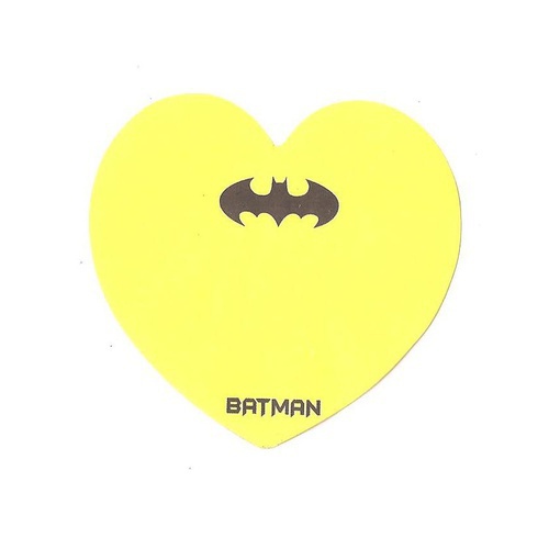 Heart Shaped Sticky Notes Pad Batman