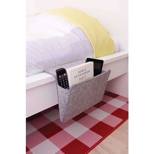 Bedside Caddy Felt Anti-Slip Hanging Storage Bed Rails Dorms Bunk Beds Book Remote Organizer