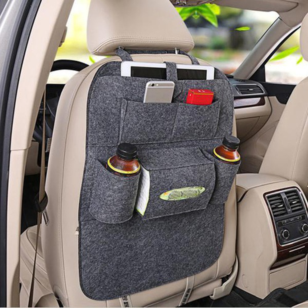 Multi Function Auto Car Seats Receive Bag Multi Pocket Travel Storage Bags  Hanger Storage Box Seat