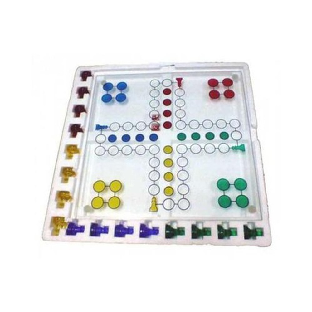 Crystal Glass Ludo Game