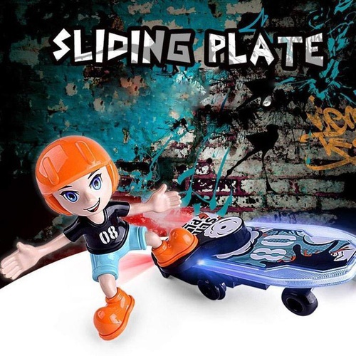 Electric Stunt Sliding Plate Skateboard Toys For Kids