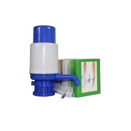 Manual Water Pump Dispenser For Water Cans - Blue And White
