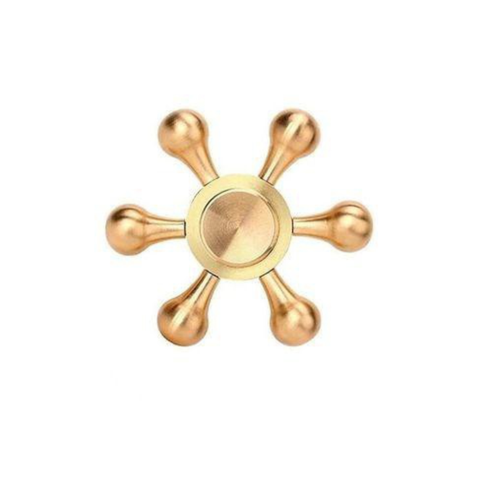 Hex Fidget Spinner – Gold