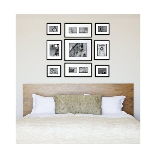 Set of 9 Picture Frames - Perfect for Bedroom