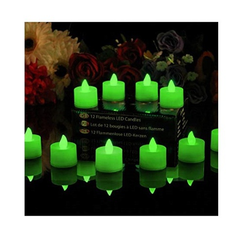 Pakistan Independence Day Special Pack of 6 – Green Light LED Candles