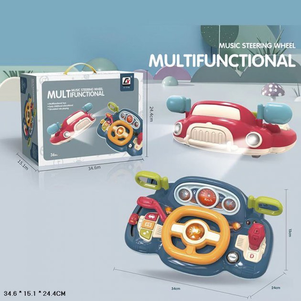 Music steering wheel CY-7076B Baby Toys