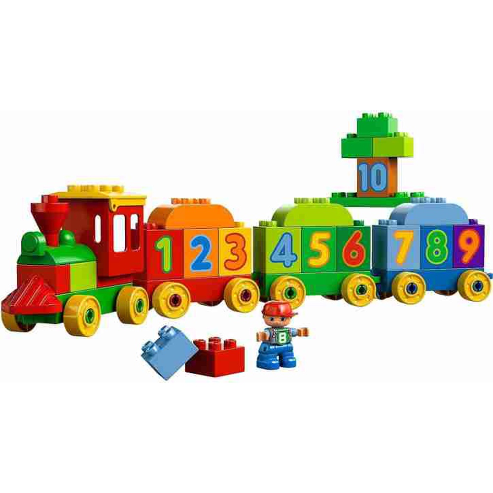 My First counting Train School-Blocks (Multicolor) #5306