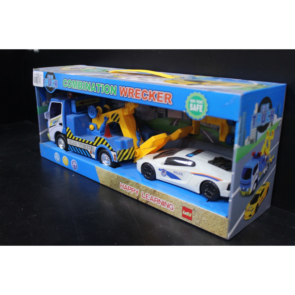 Two Truck Set (Truck + Small Car ) Toy #7833