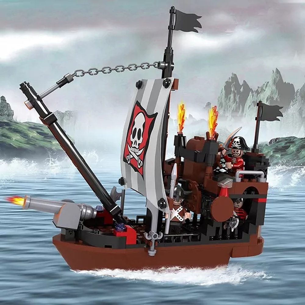 COGO Pirate Ship Building Blocks 3118 – 167 pieces