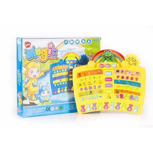Talking Alphabet And Numbers Learning Electronic Kids Music Book Toys#1371E