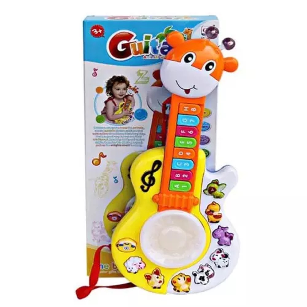 Guitar Animal World Toy For Kids #CY- 60115B