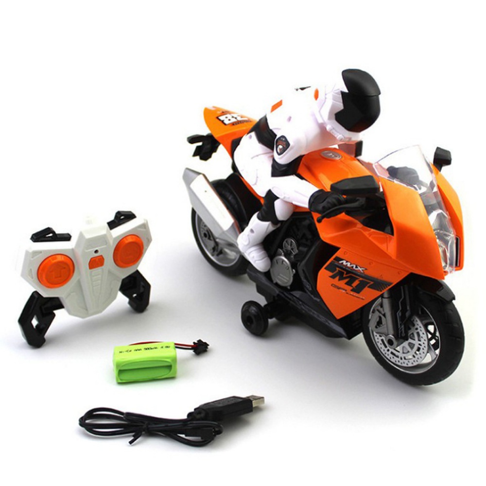 2.4G remote control rotary motorcycle #007