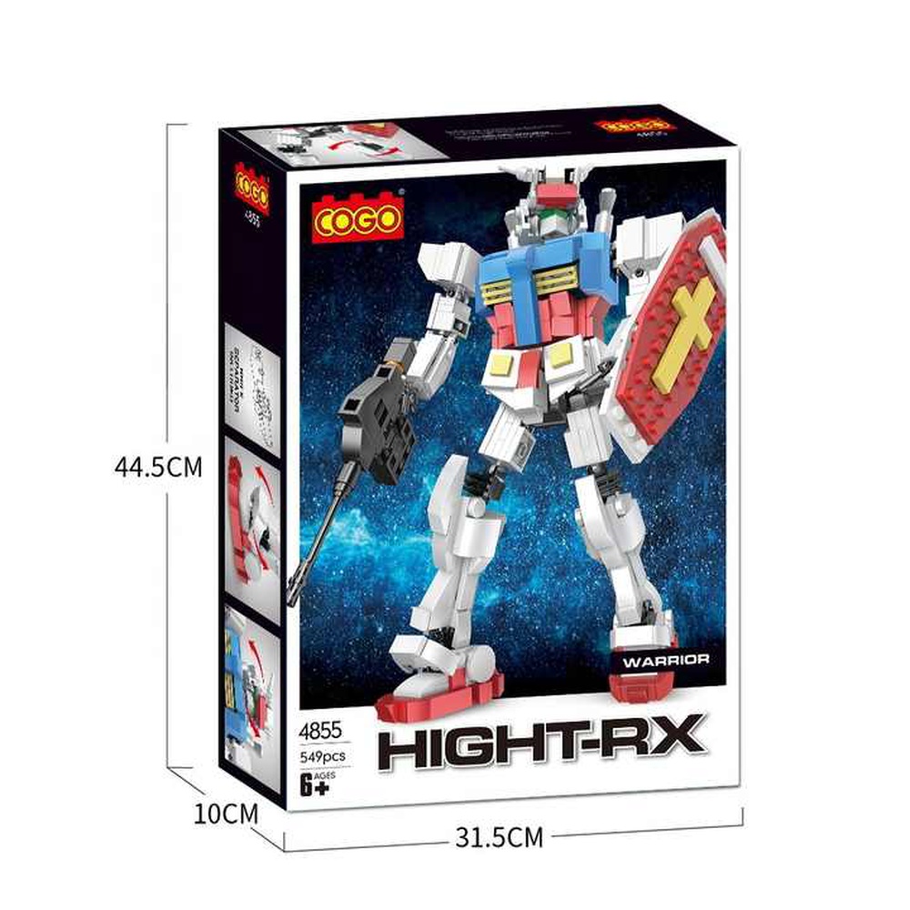 HIGHT-RX Warrior Puzzle Blocks 4855/549 PCS