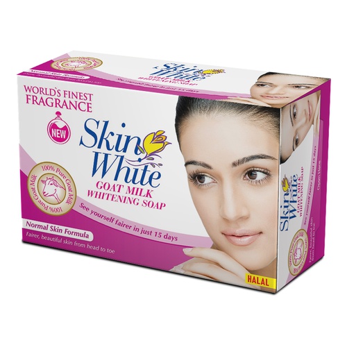 Skin white Goat milk whitening soap(pack of 3)