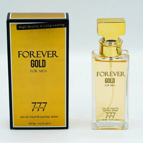 Forever Gold For Men 777 Perfumes for men (100ml)