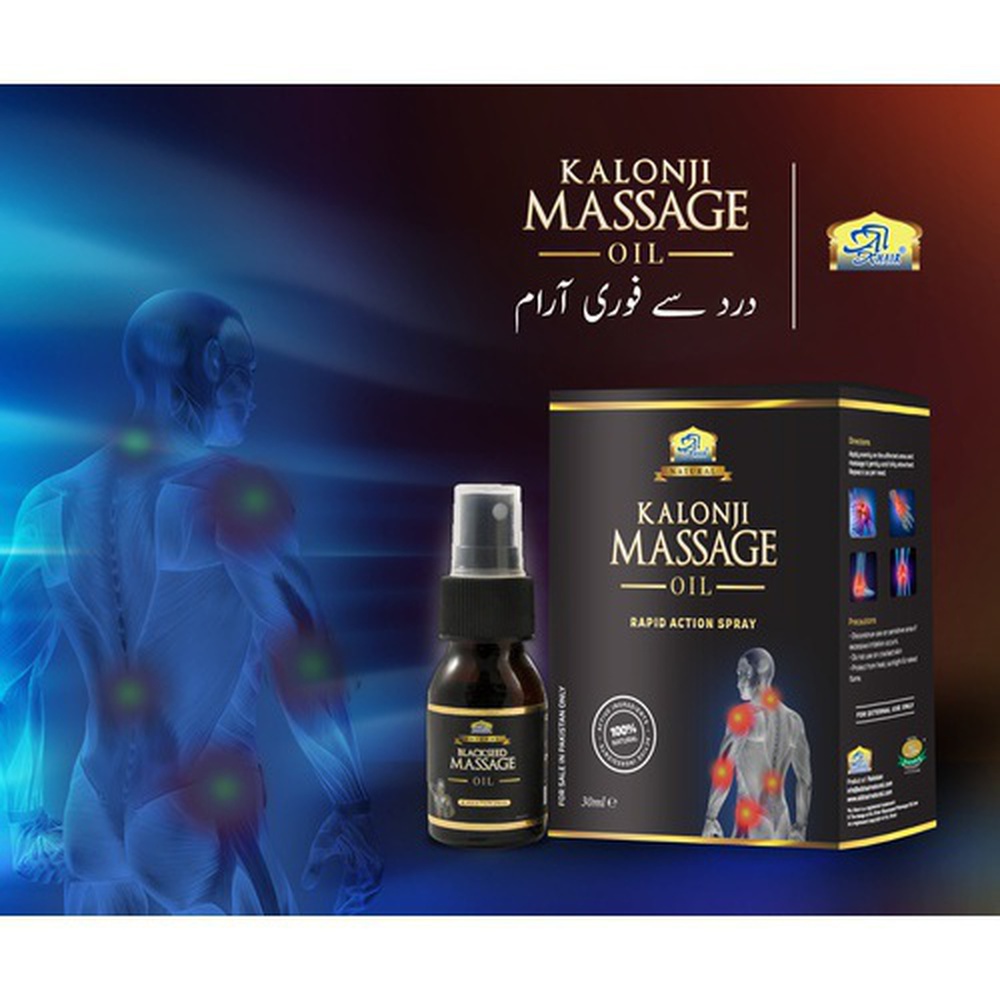 Black Seed Massage Pain Relief Oil