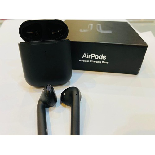 AirPods Black Space Gray with Wireless Charging Case