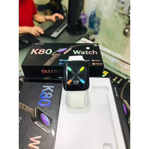K80 Smartwatch Touchscreen Sleep Monitoring Watch For Android Ios Bluetooth Call Music Control Heart Rate Blood Pressure