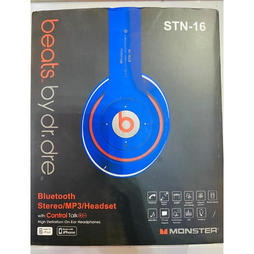 Beats STN-16 Bluetooth Stereo/Mp3/Headset with control talk Headphone