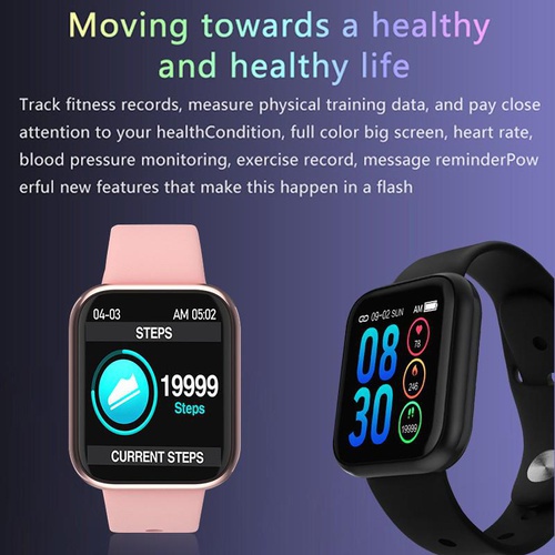 K6 Smart Watch IP67 Waterproof Fashion Sports Smartwatch Heart Rate Sport Reminder Bluetooth Smart Bracelet