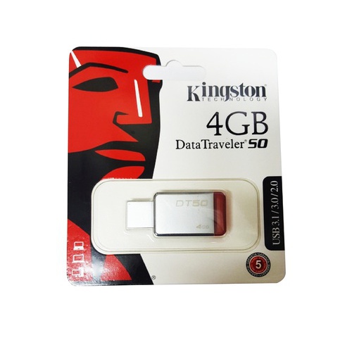 Kingston DataTraveler USB 3.1 Flash Drive 4 GB