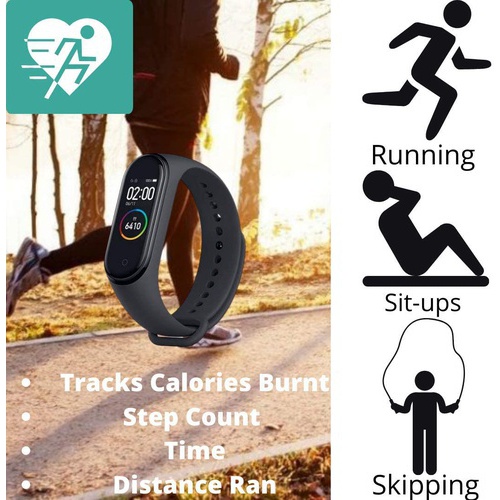 M4 Smart band 4 Fitness Tracker Watch Sport bracelet Heart Rate Blood Pressure Smartband Monitor Health Wristband Band Bracelet