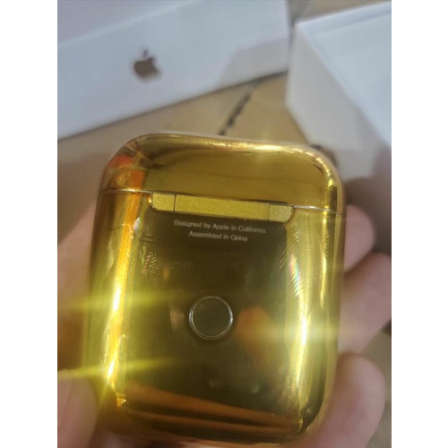 AirPods Gold with Wireless Charging Case