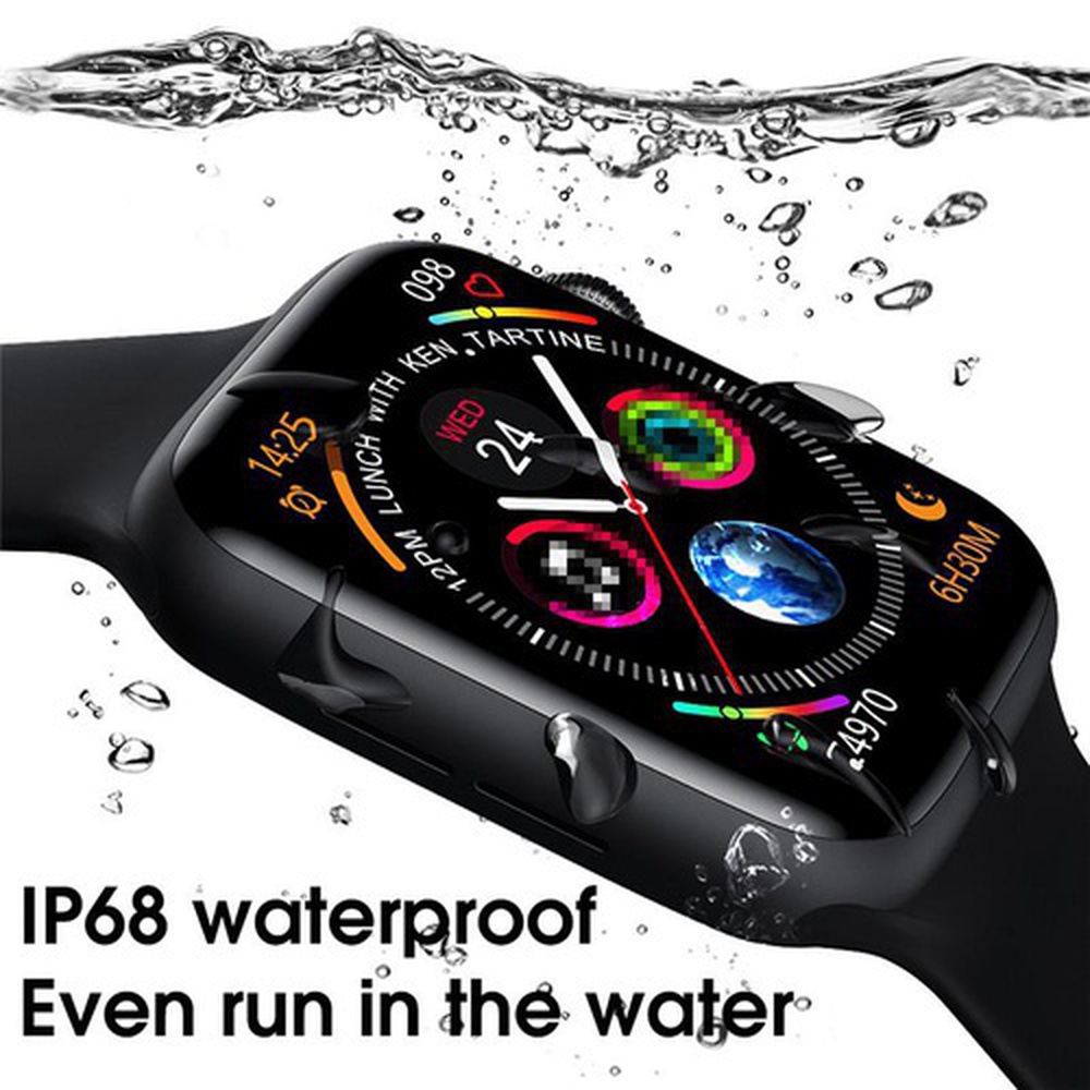 W26 Smart Watch 6 Touch Screen 1.75 Inch Smartwatch ECG PPG Heart Rate Monitor Bluetooth Call Full