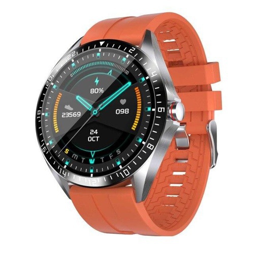 GW16 Smart Watch Men Ecg Ppg Smart Watch With Pressure Measurement Heart Rate Monitor Smartwatch Ip67 color : Orange