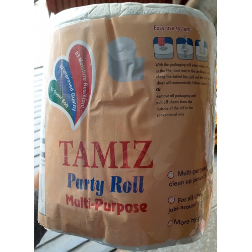 Tamiz Party Roll Multi-Purpose Tissues