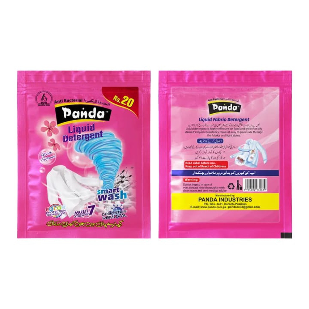 Liquid Fabric Detergent Sachet (pack of 12)