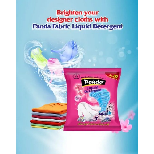 Liquid Fabric Detergent Sachet (pack of 12)