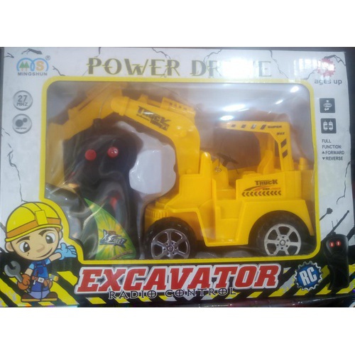 Remote control excavator toy for children