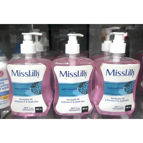 MissLilly Hand Sanitizer Anti Bacterial 500 ml
