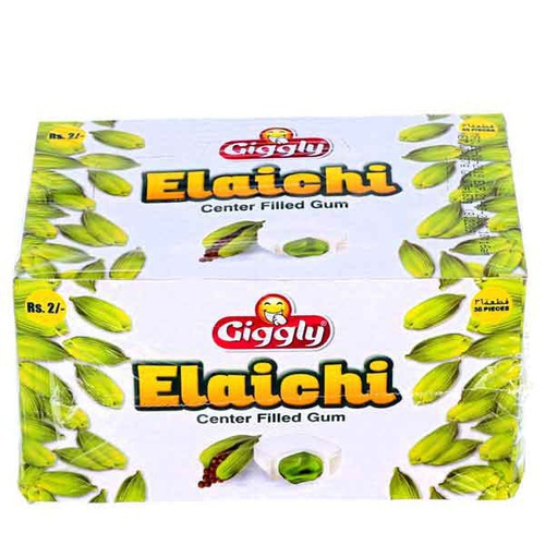 Giggly Elaichi Center Filled Gum 36 pieces