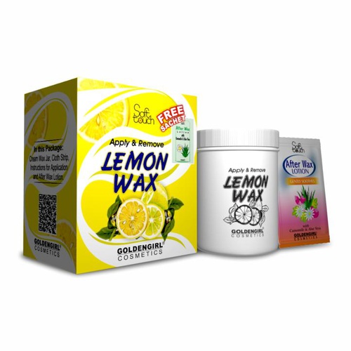Soft Touch Apply & Remove Lemon Wax GOLDENGIRL COSMETICS 200g