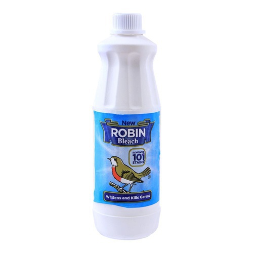 Robin Bleach Removes 101 Stains Whitens and Kills Germs 500ml